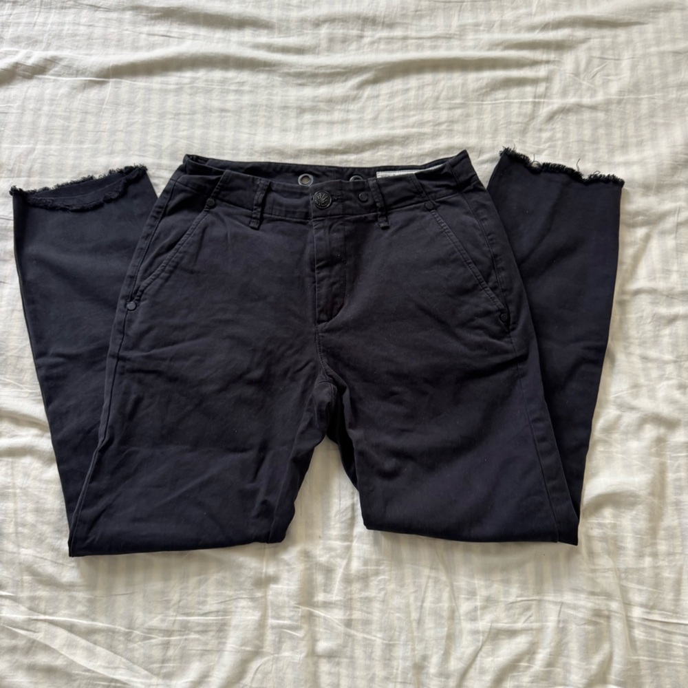 Black Rag & Bone straight-leg jeans